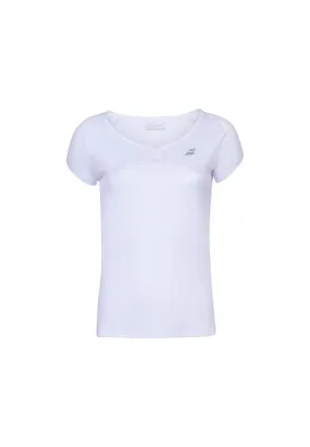 CAMISETA BABOLAT BLANCA PLAY CAP