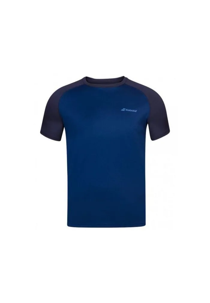 CAMISETA BABOLAT PLAY CREW AZUL OSCURO
