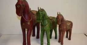 Madera de la casa del caballo