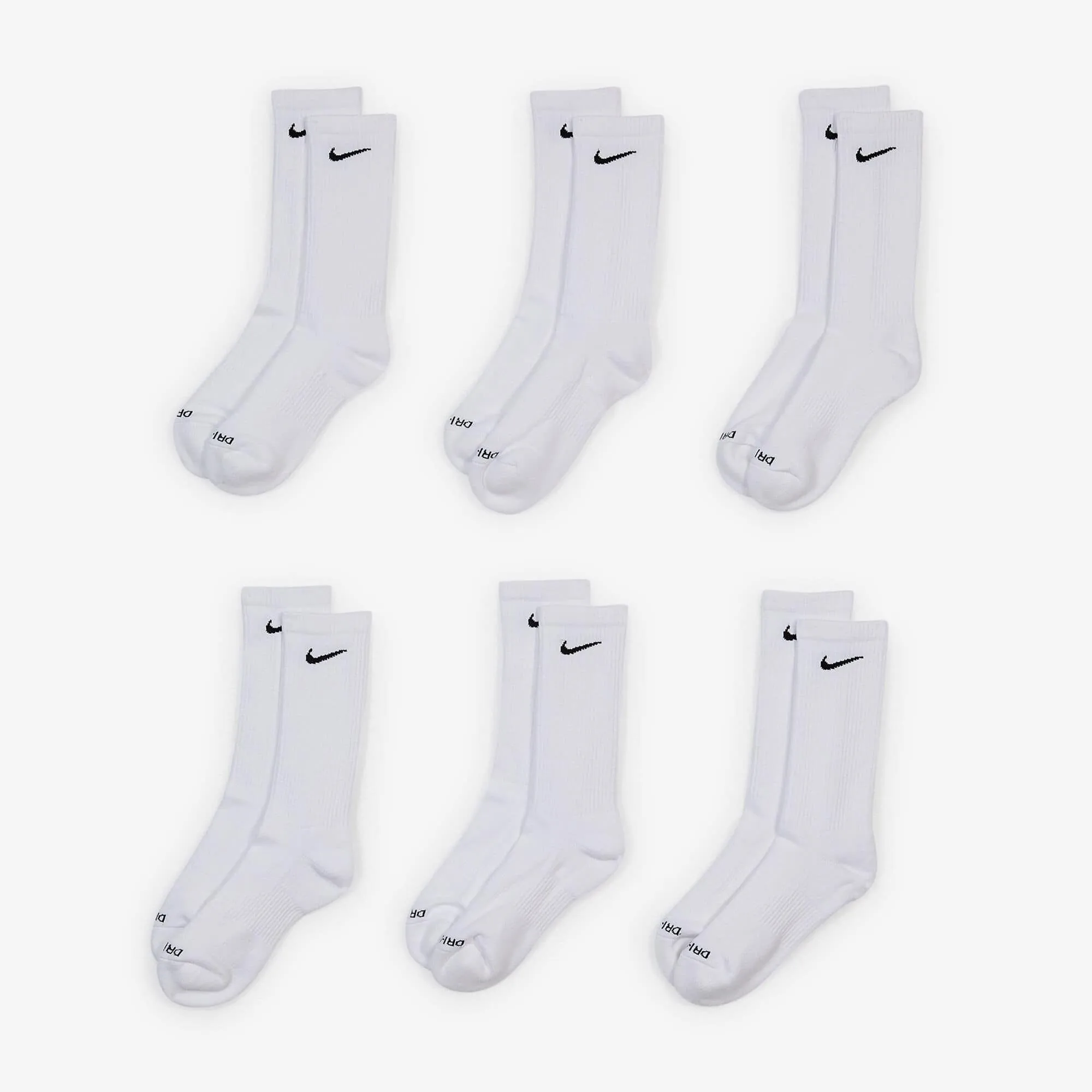 NIKE CHAUSSETTES X6 CREW CUSHION