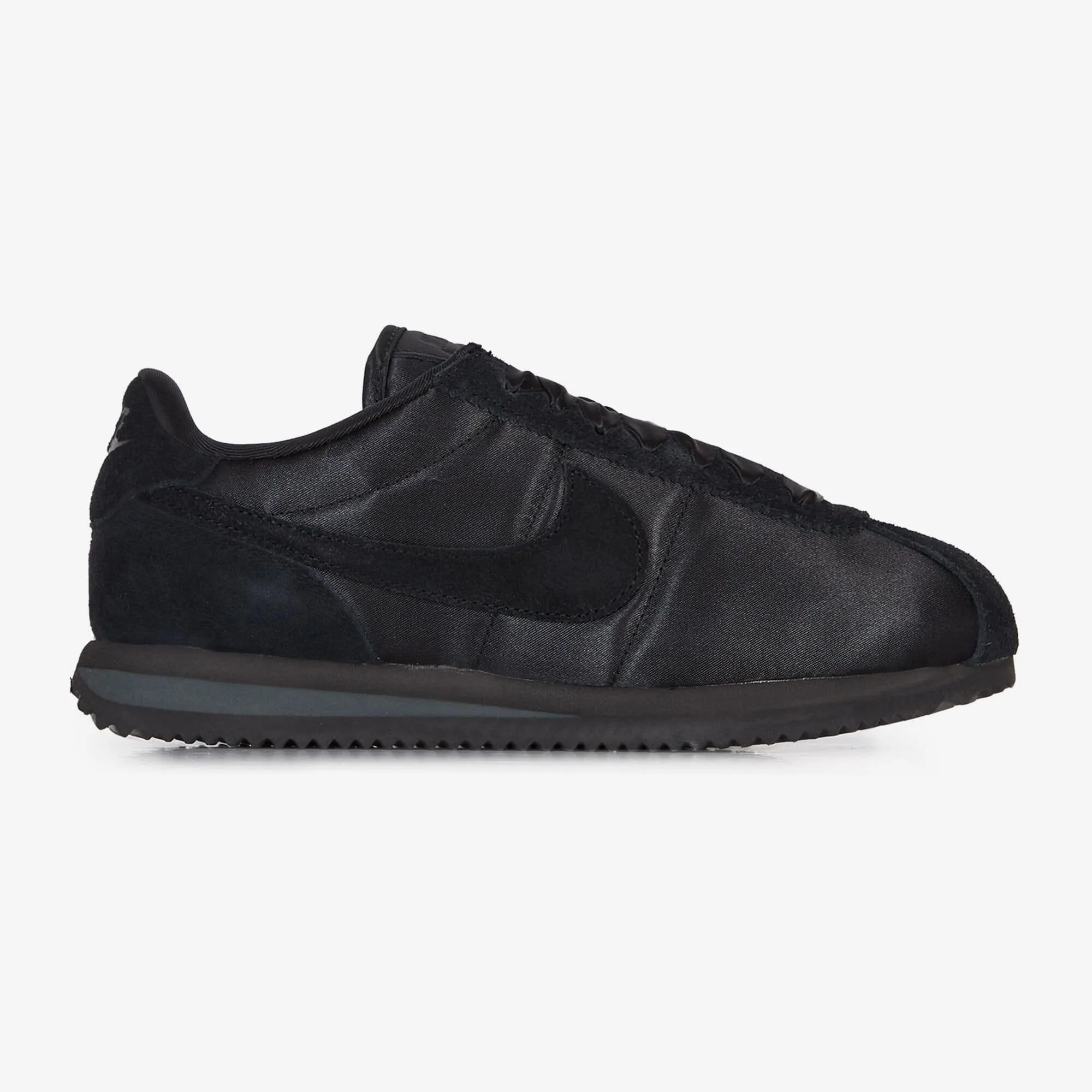 NIKE CORTEZ BLACK SATIN