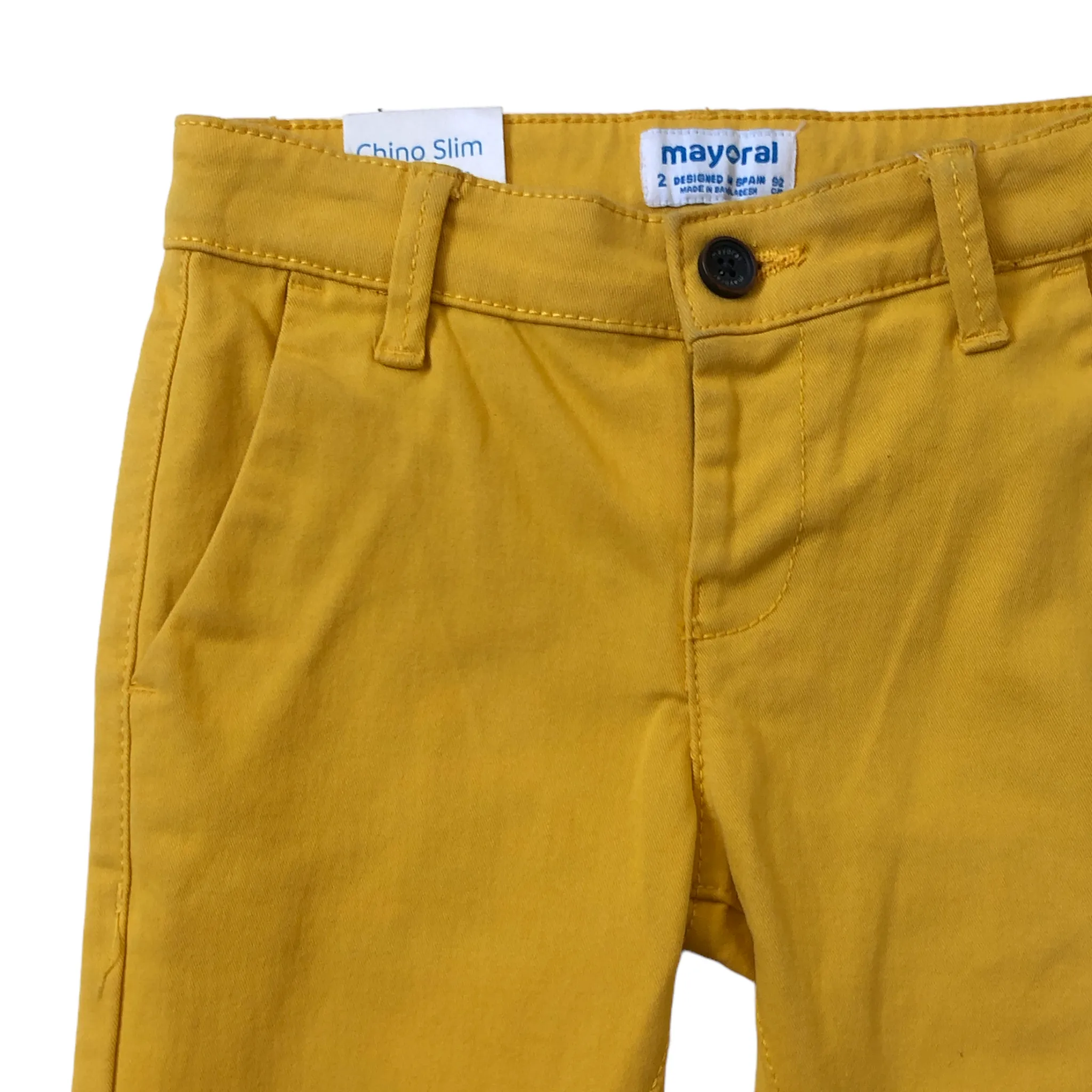 Pantalón Chino Slim Oro Para Niño Mayoral
