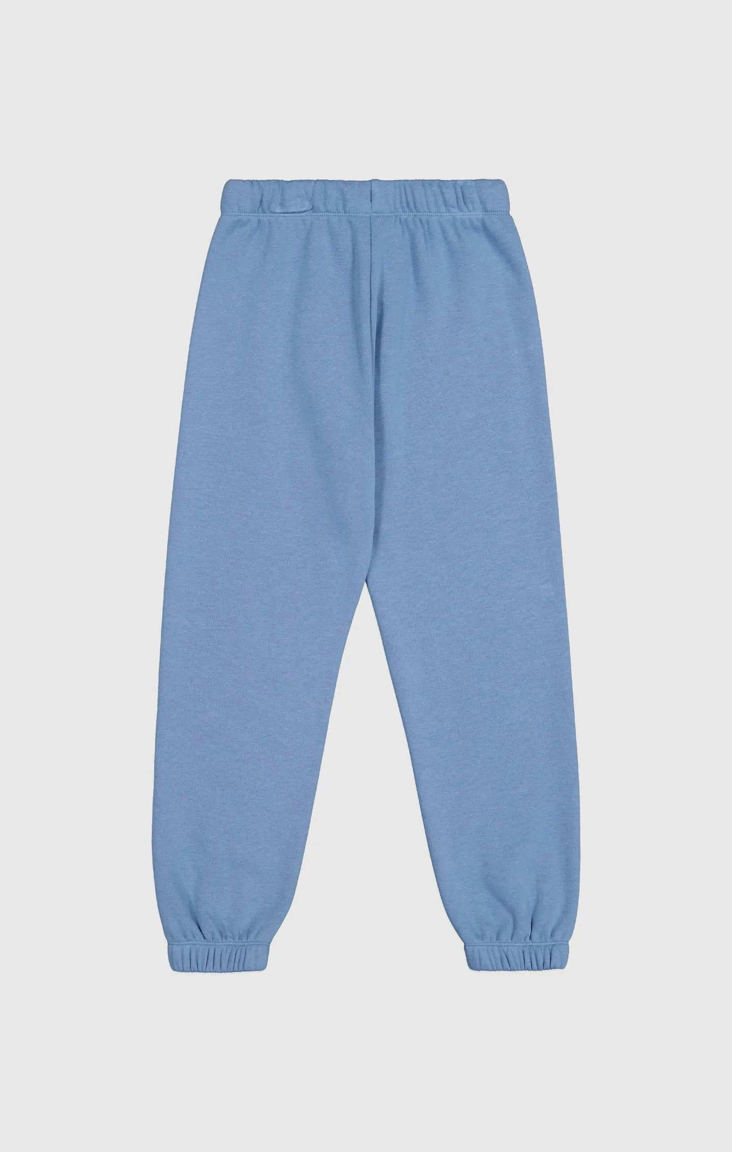 Pantalón de chándal de felpa y logotipo grande para niña