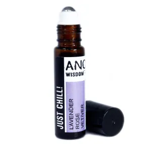 Rollon Aceites esenciales LAVANDA- ROSA- VETIVER