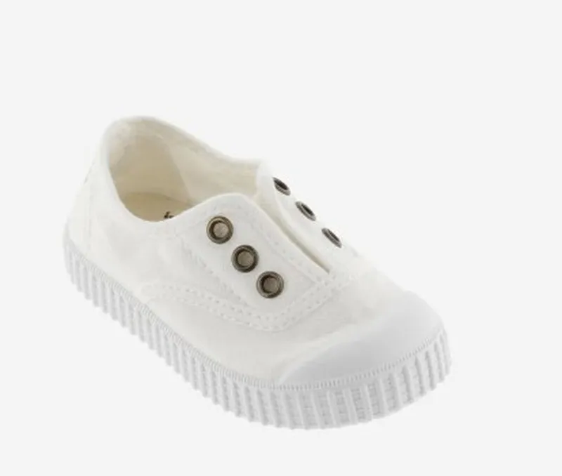 Zapatos Victoria 106627 textil blanco