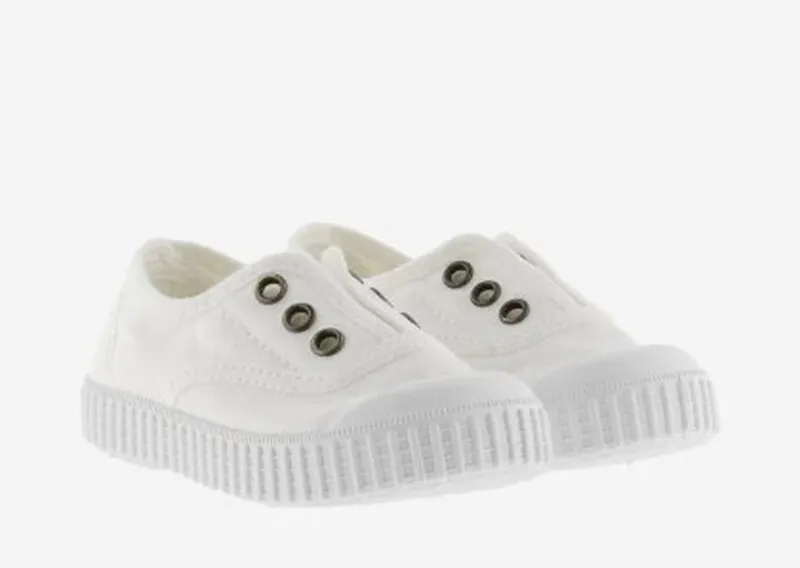 Zapatos Victoria 106627 textil blanco